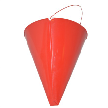 Ведро пожарное конусное, металлическое 7л1