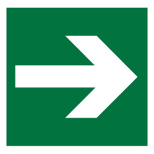 Знак Направляющая стрелка