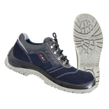 Полуботинки Универсал замша синие