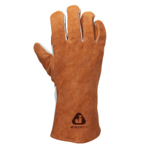 Перчатки (краги) сварщика Jeta Safety с крагой из спилка арт JWK401