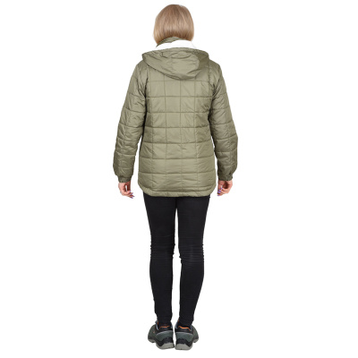 куртка прага-люкс женская олива2