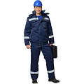 КОСТЮМЫ РАБОЧИЕ ЗИМНИЕ С ПОЛУКОМБИНЕЗОНОМ