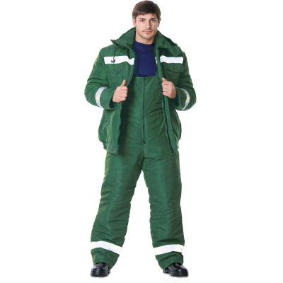 костюм специалист зелёный