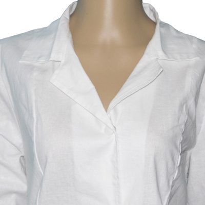 Халат белый, женский, бязь отбеленная, ГОСТ, кнопки4