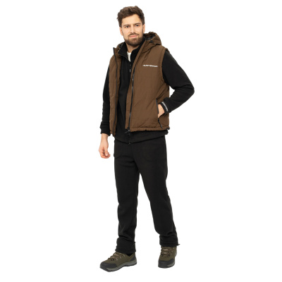 Жилет Фристайл утепленный коричневый копия