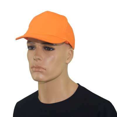 бейсболка комфорт с жестким козырьком оранжевая