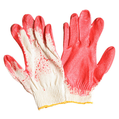 Перчатки трик. с латексом в с арт.109